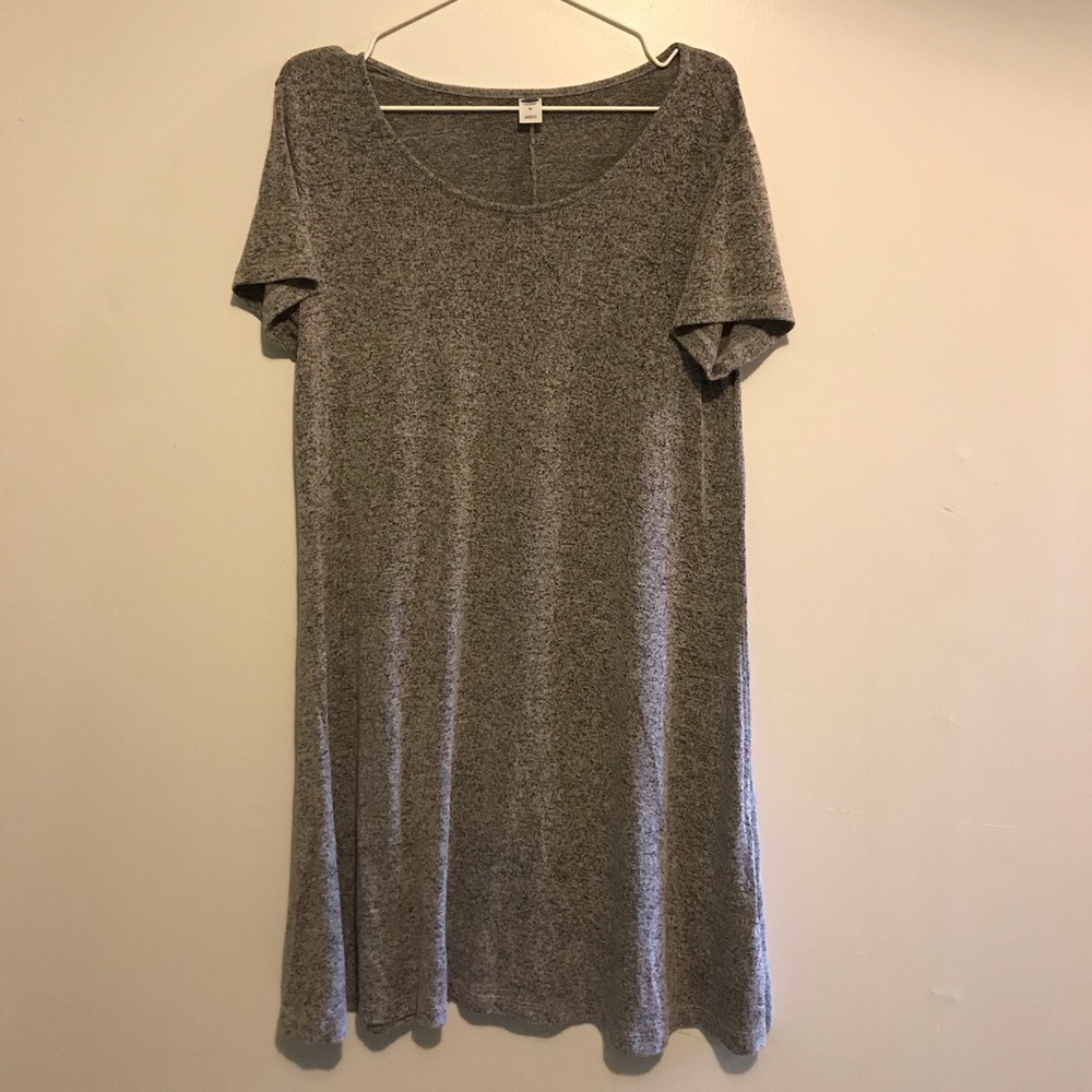 Gray Old Navy swing dress